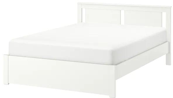 هيكل سرير, أبيض/Luröy