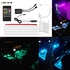 Wireless Remote Control Car RGB LED Neon Interior Light Lamp Strip
