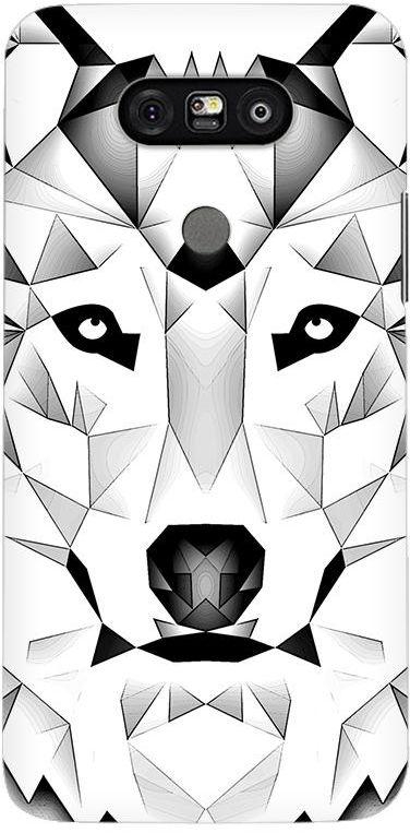 Stylizedd LG G5 Premium Slim Snap case cover Matte Finish - Poly Wolf