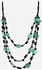ZISKA Handmade Beaded Necklace - Green