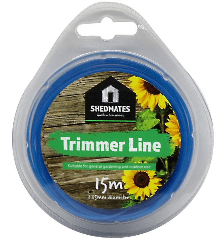Shedmates Trimmer Line Wire 3mm X 15m - Blue