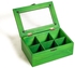 Arkit Sila Wooden Tea Box, 6 Boxes - Green
