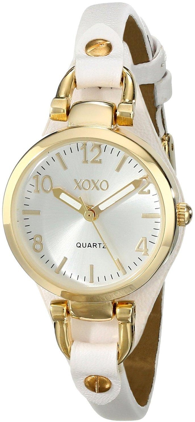 XOXO Women's XO3398 Analog Display Analog Quartz White Watch
