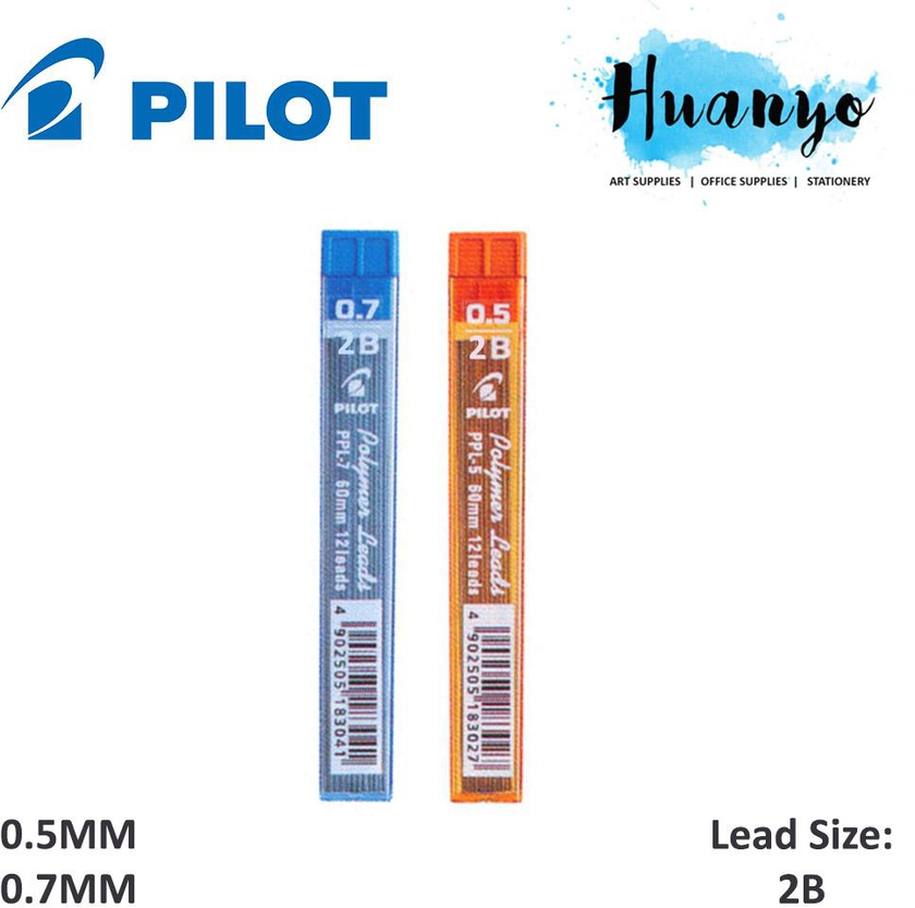 Pilot Mechanical Pencil Lead 2B (0.5MM/0.7MM)