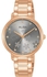 ساعة انالوج عصرية مصممه بسوار ستانلس ستيل للنساء من البا - AH8846X1, د.جراي، بمينا رمادي