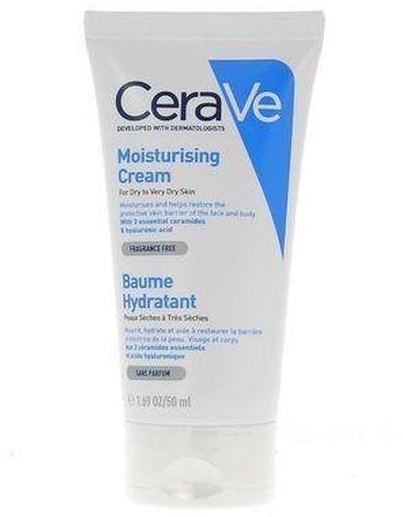 Cerave Moisturizing Cream For Dry Skin- Dryness Itchy Eczema Psoriasis