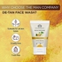 The Man Company De Tan Face Wash for Men with Turmeric & Moringa - 100 ml | Tan Removal, Oil Control & Anti-Pollution | Unclog Pores | Deep Cleansing | Blackheads Removal