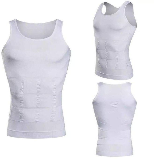 Men's Slimming Shirt - White