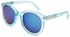 Mincl M-0011 Clear Light Blue Frame Sunglasses For Women