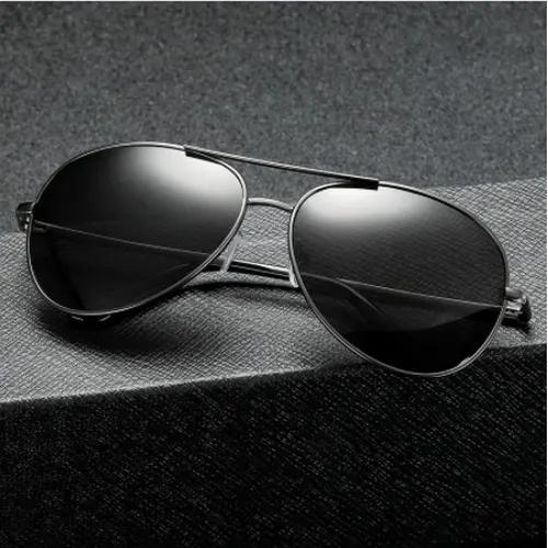 Polarized Men  Sunglasses -Black