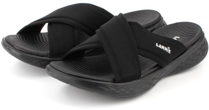 LARRIE Ladies Elegance Sporty Sandals - 5 Sizes (Black)