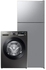 Samsung Home Appliances Bundle (WW70T4020CX1AS Digital Inverter Front Loading Washing Machine - 7Kg - Inox and RT40A3010SA/MR 396L Refrigerator)