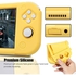 Switch lite Protective Grip Case, Soft Silicone Case for Nintendo Switch Lite with Screen Protector and 6 Switch lite Thumb Grips - Yellow