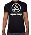 تي شيرت برقبة دائرية بطبعة “Linkin Park” للرجال من فاست برينت - ابيض