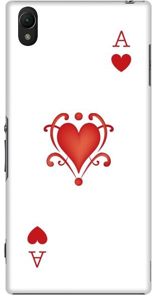 Stylizedd Sony Xperia Z3 Premium Slim Snap case cover Matte Finish - Ace of Hearts