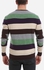 Oxford by Tie House Round Neck Winter Pullover - Beige, Green & Brown