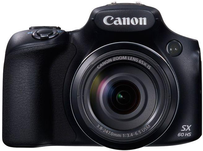 كاميرا كانون باورشوت SX60 HS ‫( إس إل إر، 16.1 ميجا بكسل، زووم بصري 65X، شاشة 3 إنش) - أسود
