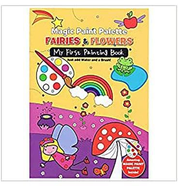 Magic Paint Palette Fairies & Flowers Paperback 0