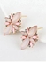 Candy Color Faux Gems Embellished Earrings - Pink