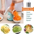 Manual Rotary Cheese Grater Shredder Round Tumbling Box Mandoline Slicer for Vegetable Nuts Cheese Chopper assorted color