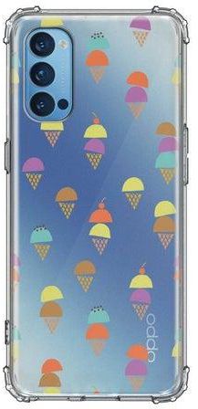 Protective Case Cover For Oppo Reno4 4G Multicolour