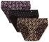 Jockey Women's Pack Of 3 Panties, Color: Dark Print Assorted, Size: M