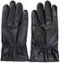 Men's Gloves Solid Color PU Touch Screen Warm Accessories