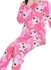 2-Piece Cartoon Rabbit Pattern Top And Pyjama Set Pink/White/Red