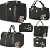 Tours Handbag Set For Women, 6Pcs , Black, XM8268R
