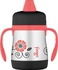 Poppy stainless steel flask sippy cup with handles, 210ml