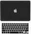Margoun Ultra Slim Hard Case Compatible with MacBook Pro 13in with Keyboard Cover (Black)