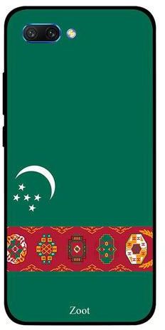 Skin Case Cover -for Huawei Honor 10 Turkmenistan Flag Turkmenistan Flag