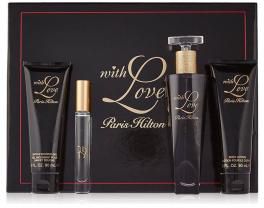 Paris Hilton With Love (W) Set Edp 100ml + Edp 6ml Roll-on + Bl 90ml + Sg 90ml