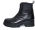 Crash Genuine Leather Half Boot For Women - Black