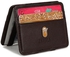 RAHALA RA108 Genuine Leather Multiple Card Slots Casual Slim Wallet Brown