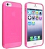 Margoun jelly cover for Apple iphone SE (screen protector included) - Pink
