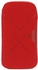 غطاء املس مع جراب لهاتف ايفون 5 5C 5S 4S واي بود تتش 5 من رومبس - احمر