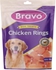 Bravo Chicken Rings Dog Treat 100G