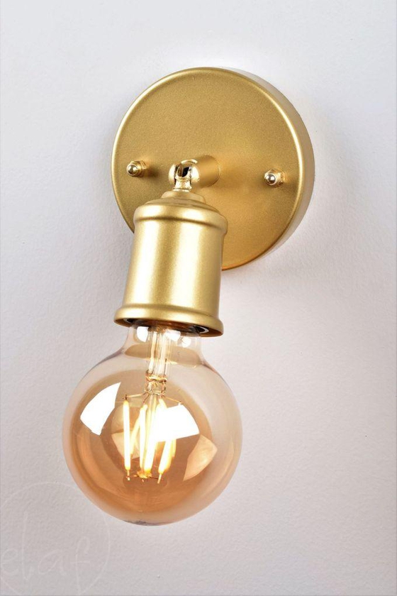 Elaf Serena Gold Wall Lamp