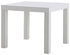 White and Square Table, Size 55cm x 55cm x 45cm, Acrylic paint