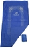 Sondos سجادة صلاة محمولة سجادة صلاة للجيب خامة ثقيلة لثبات أكثرهدية رائعة -أزرق