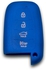 Car Key Cover Silicon for KIA Blue