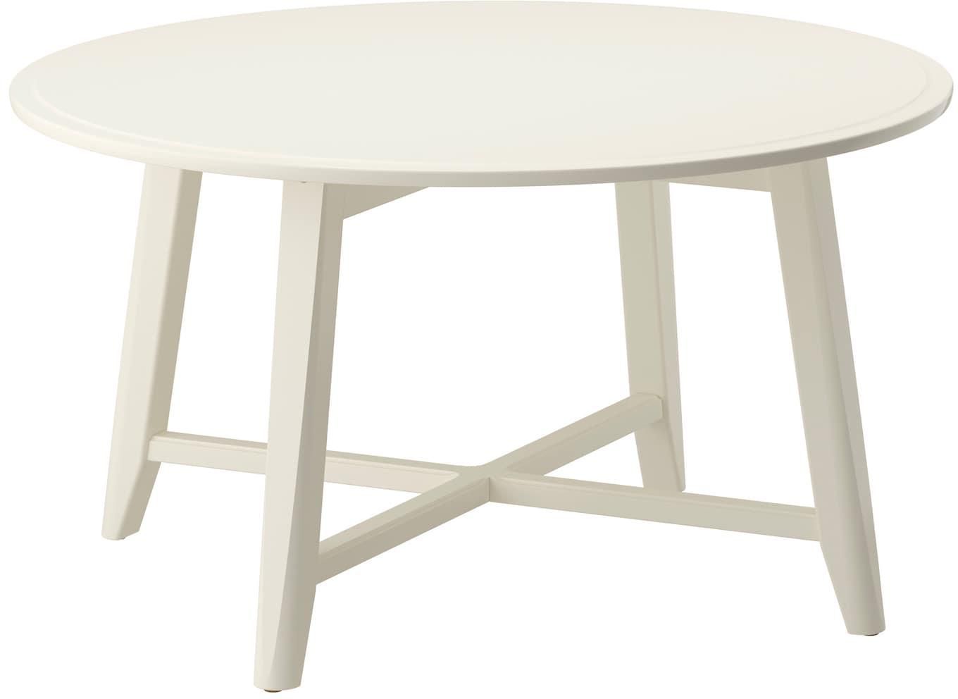 KRAGSTA Coffee table - white 90 cm
