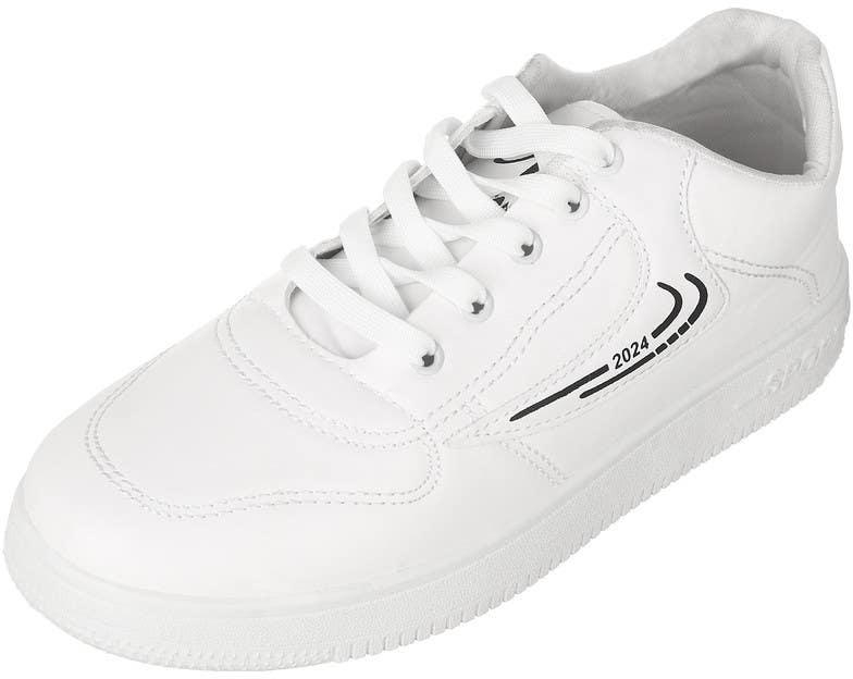 Get Asia Leather Lace Up Shoes for Men, 41 EU - White with best offers | Raneen.com