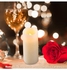 Battery Operated Flameless LED Candle Light White