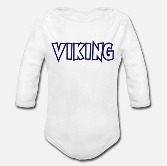 Viking Organic Long Sleeve Baby Bodysuit