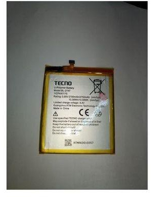 Tecno Phantom 6 Battery -Silver & Yellow
