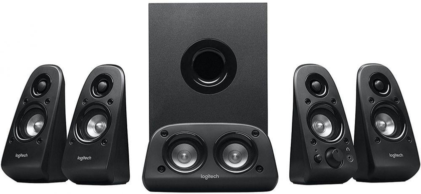 Logitech 5.1 Surround Sound Universal Speakers System - Black - Z506