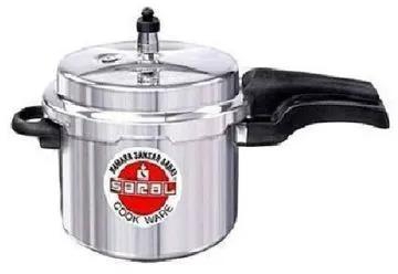 Saral Aluminium kitchen Pressure Cooker- Explosion Proof With SAFETY Valve