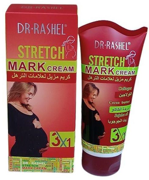 Dr. Rashel Triple Action Stretch Mark Remover Cream With Collagen, Cocoa Butter & Jojoba Oil